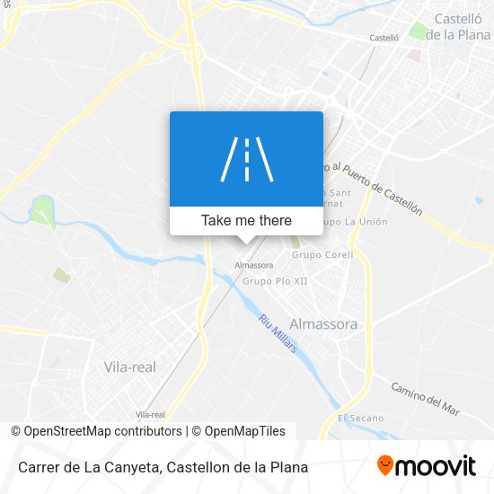 Carrer de La Canyeta map