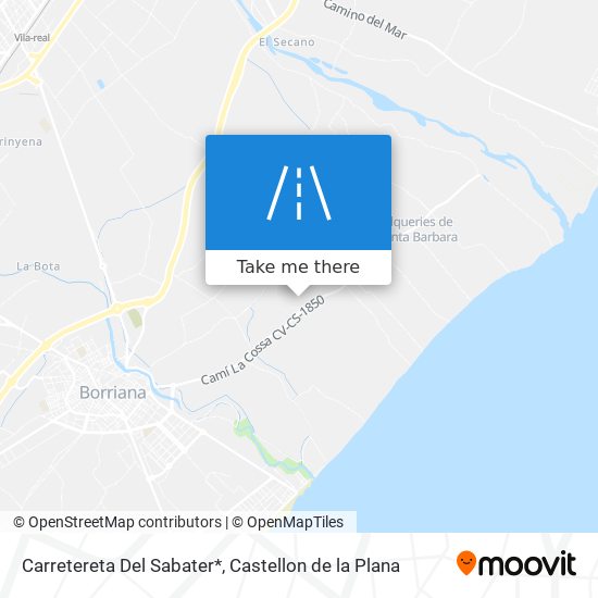 Carretereta Del Sabater* map