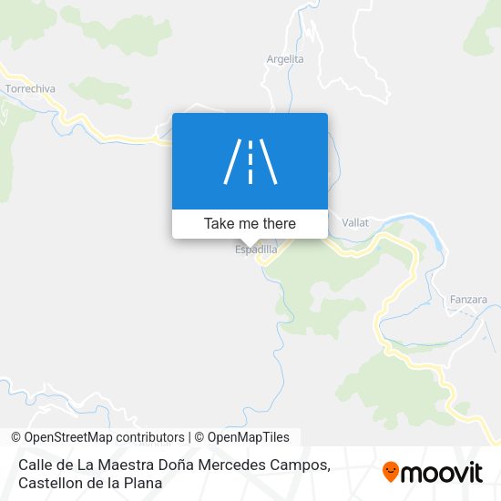 Calle de La Maestra Doña Mercedes Campos map