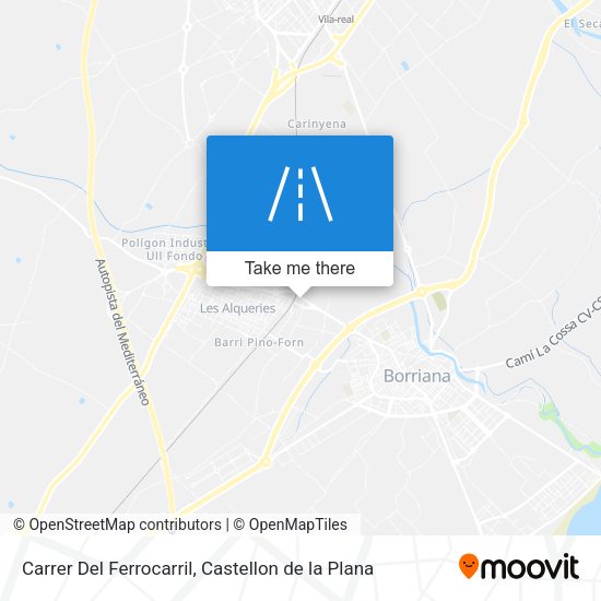 Carrer Del Ferrocarril map