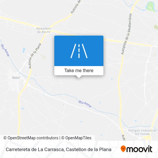 Carretereta de La Carrasca map