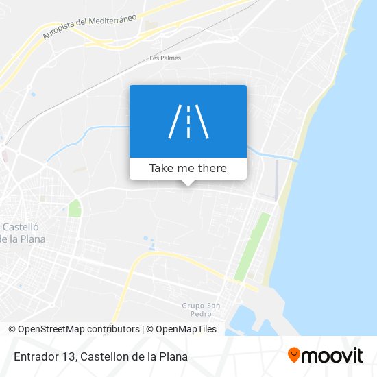 Entrador 13 map