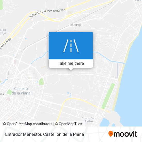 Entrador Menestor map