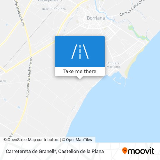 Carretereta de Granell* map