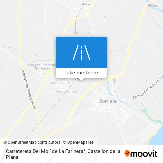 Carretereta Del Molí de La Farinera* map