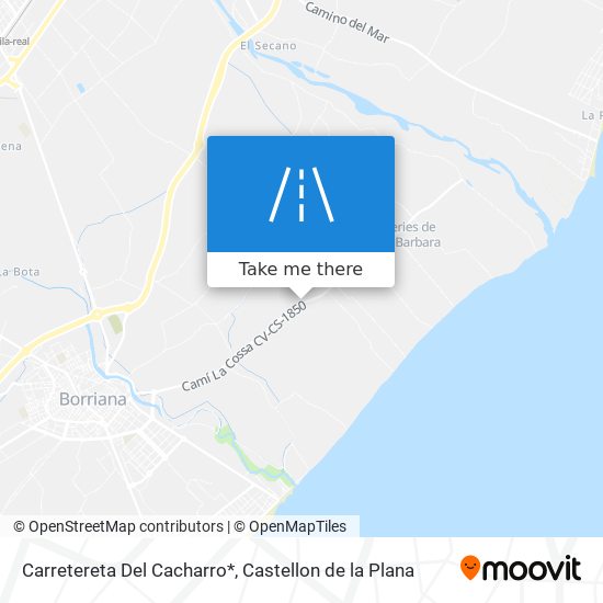 Carretereta Del Cacharro* map