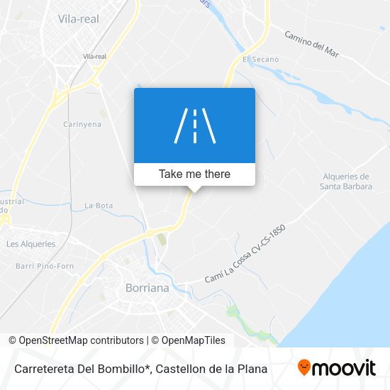 Carretereta Del Bombillo* map