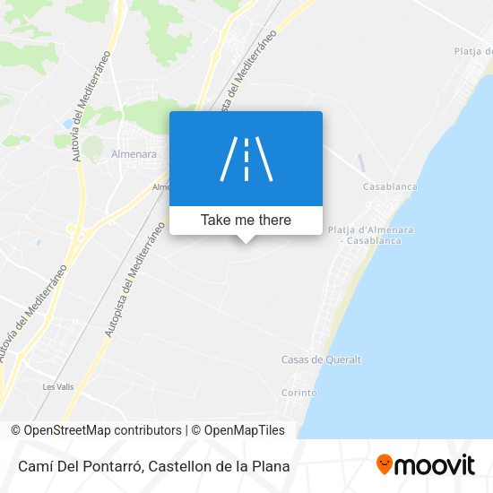 Camí Del Pontarró map