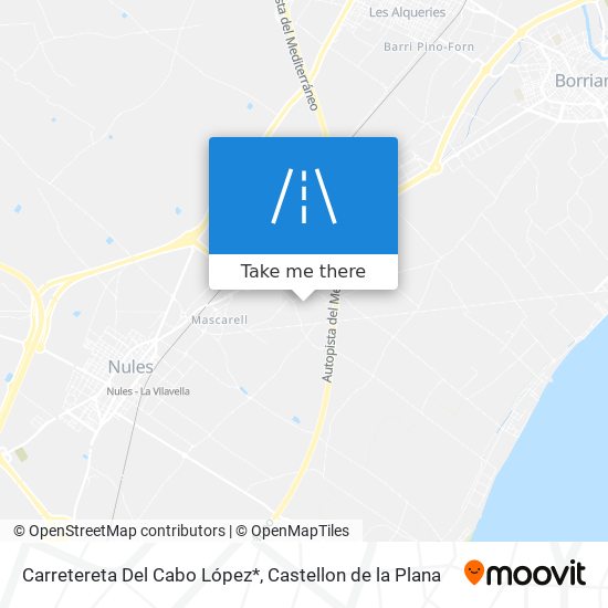 Carretereta Del Cabo López* map