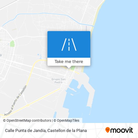 mapa Calle Punta de Jandía