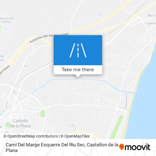 Camí Del Marge Esquerre Del Riu Sec map