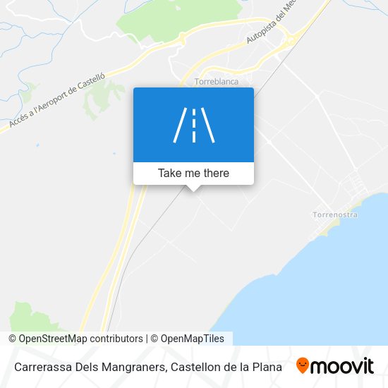 Carrerassa Dels Mangraners map