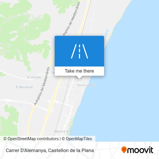 Carrer D'Alemanya map