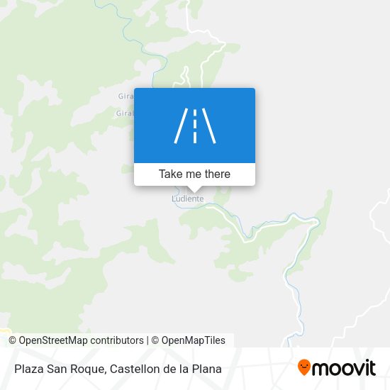 Plaza San Roque map
