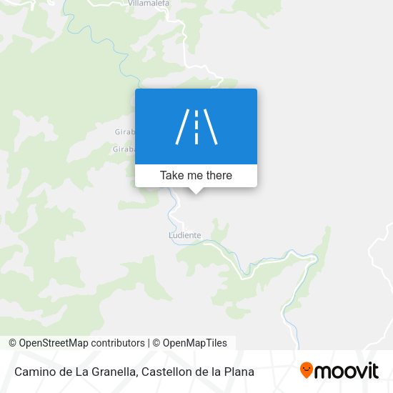 Camino de La Granella map