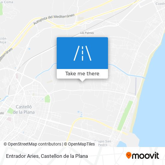 Entrador Aries map
