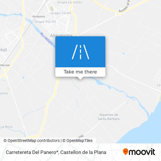 mapa Carretereta Del Panero*