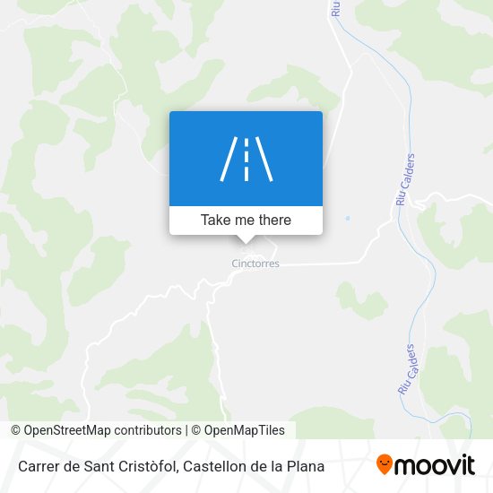 Carrer de Sant Cristòfol map