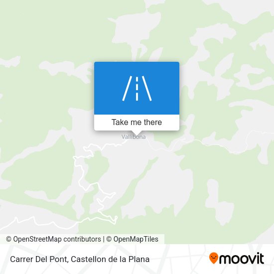 Carrer Del Pont map