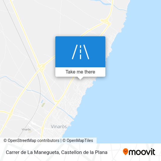 Carrer de La Manegueta map