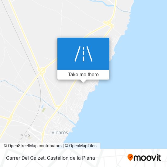 Carrer Del Galzet map
