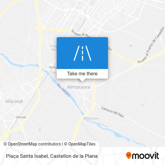 Plaça Santa Isabel map