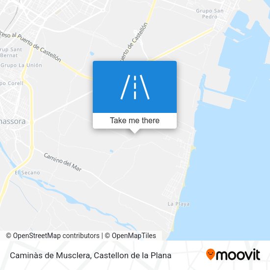 Caminàs de Musclera map