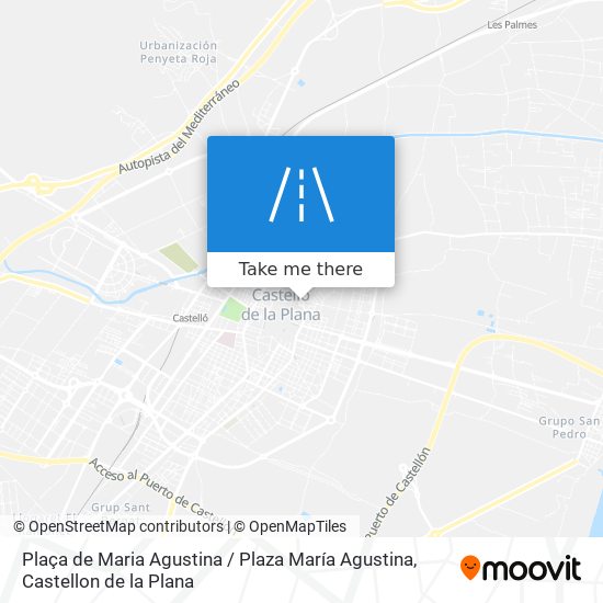 Plaça de Maria Agustina / Plaza María Agustina map