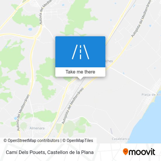 Camí Dels Pouets map