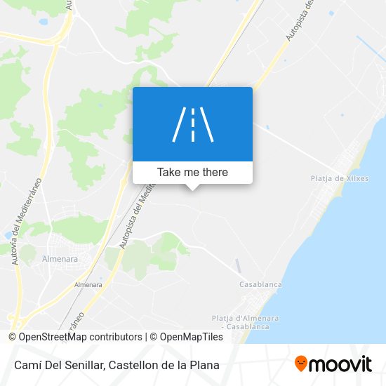 Camí Del Senillar map
