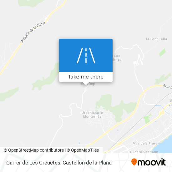 Carrer de Les Creuetes map