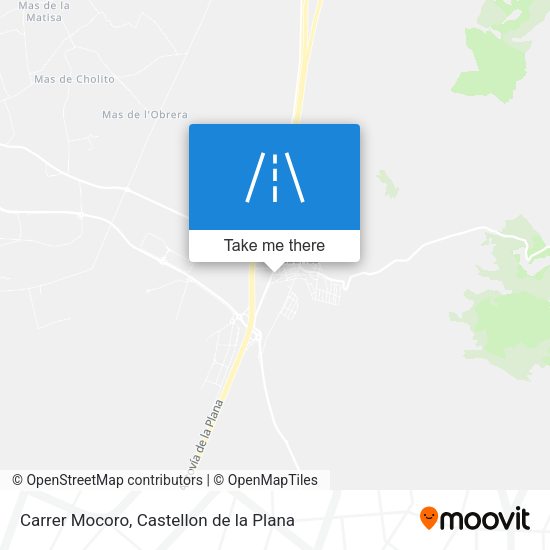 Carrer Mocoro map