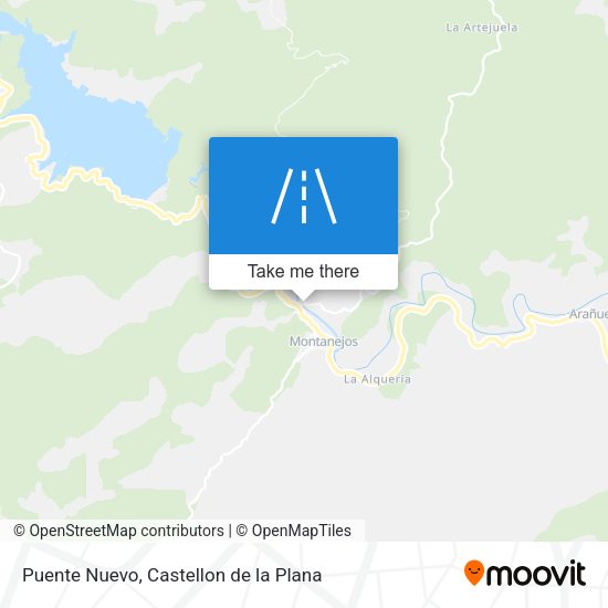 Puente Nuevo map