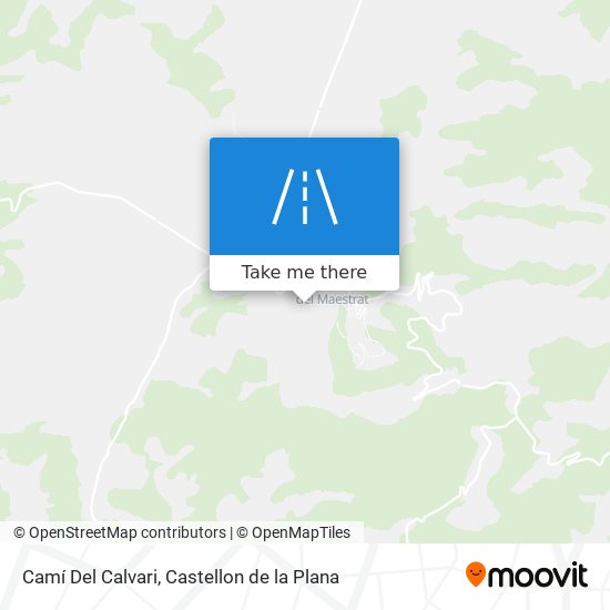 Camí Del Calvari map