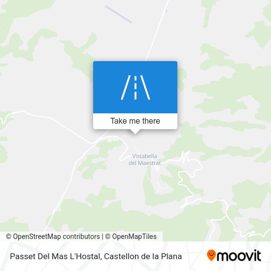 Passet Del Mas L'Hostal map
