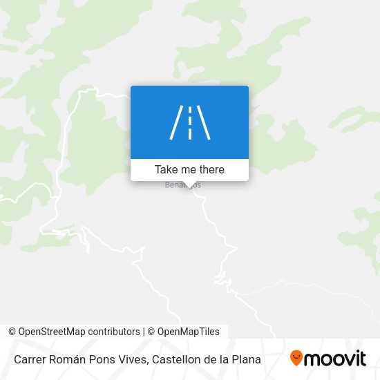 Carrer Román Pons Vives map