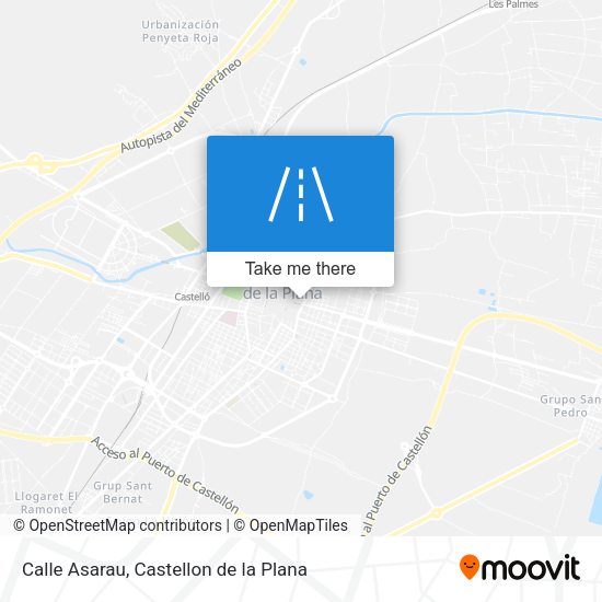 Calle Asarau map