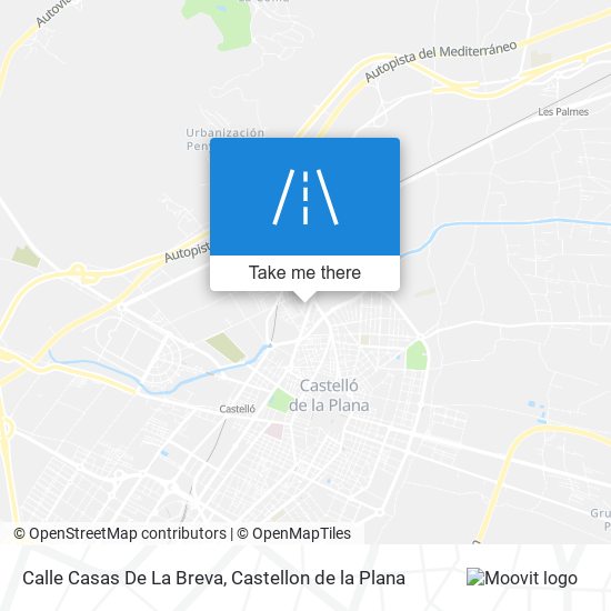 Calle Casas De La Breva map