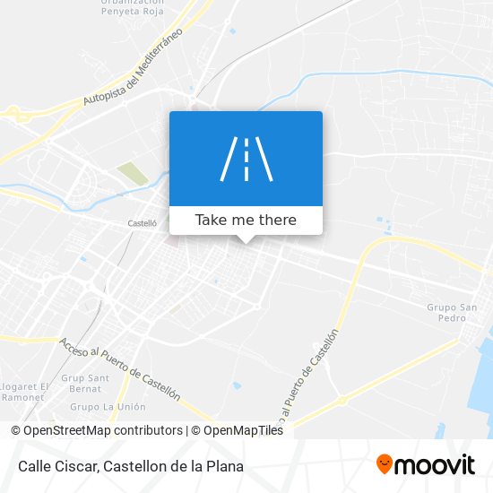 Calle Ciscar map