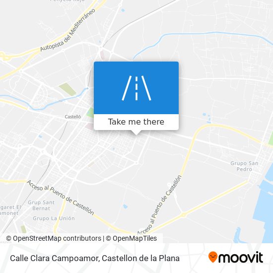 mapa Calle Clara Campoamor