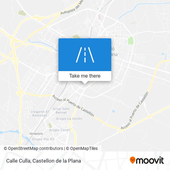 mapa Calle Culla