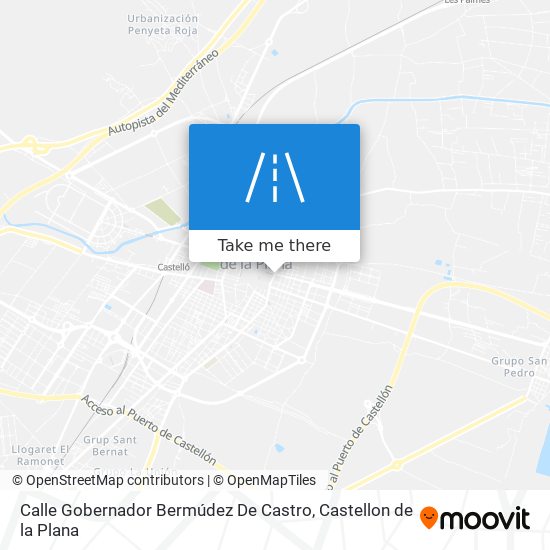 Calle Gobernador Bermúdez De Castro map