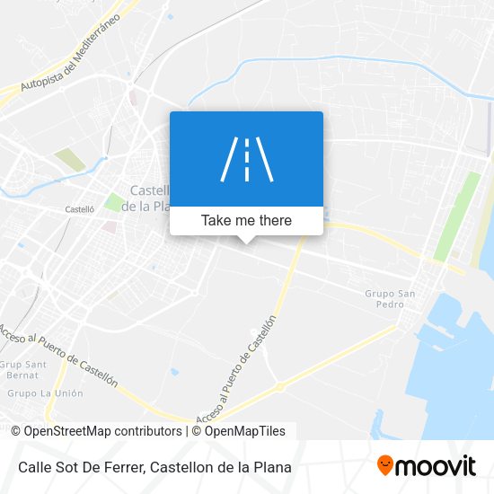 Calle Sot De Ferrer map