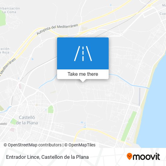 Entrador Lince map