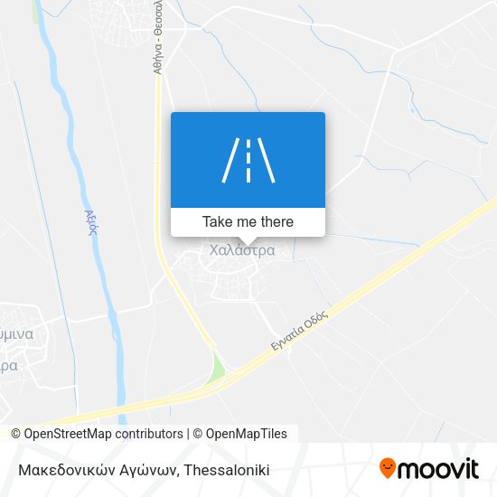 Μακεδονικών Αγώνων map