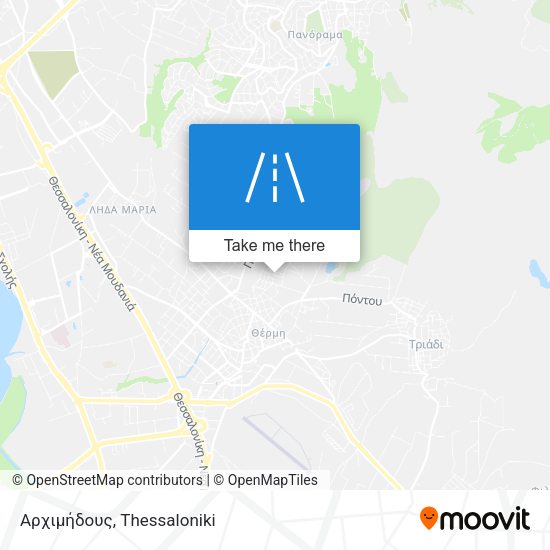 Αρχιμήδους map