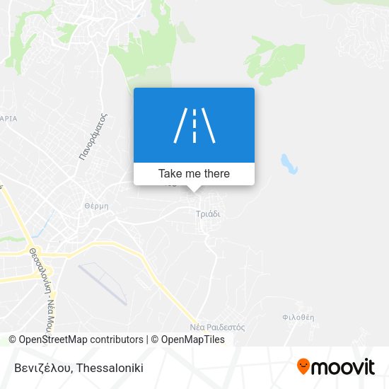 Βενιζέλου map