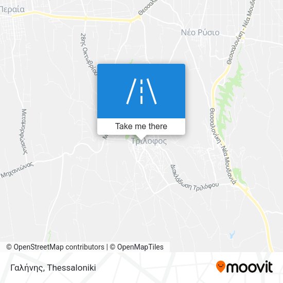 Γαλήνης map