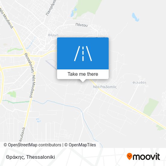 Θράκης map