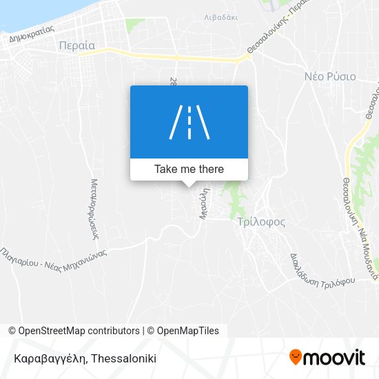Καραβαγγέλη map